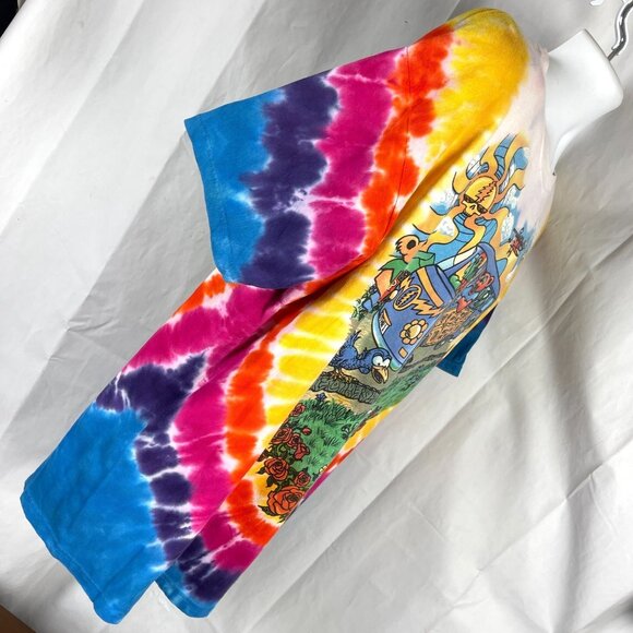 Grateful Dead Summer Tour 1994 Vtg Mens T-Shirt Tie Dye size XL +DeadHead Button - Picture 7 of 14